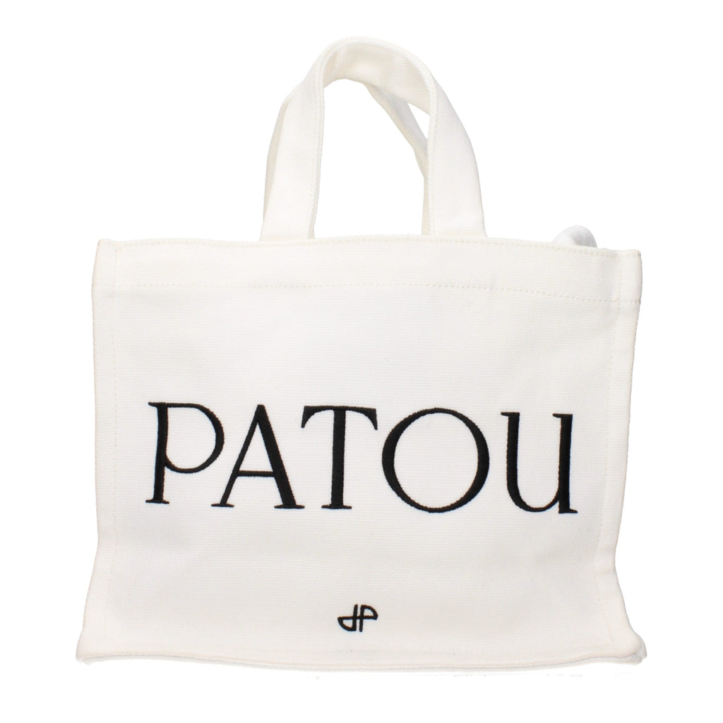 Patou White Fabric Handbag