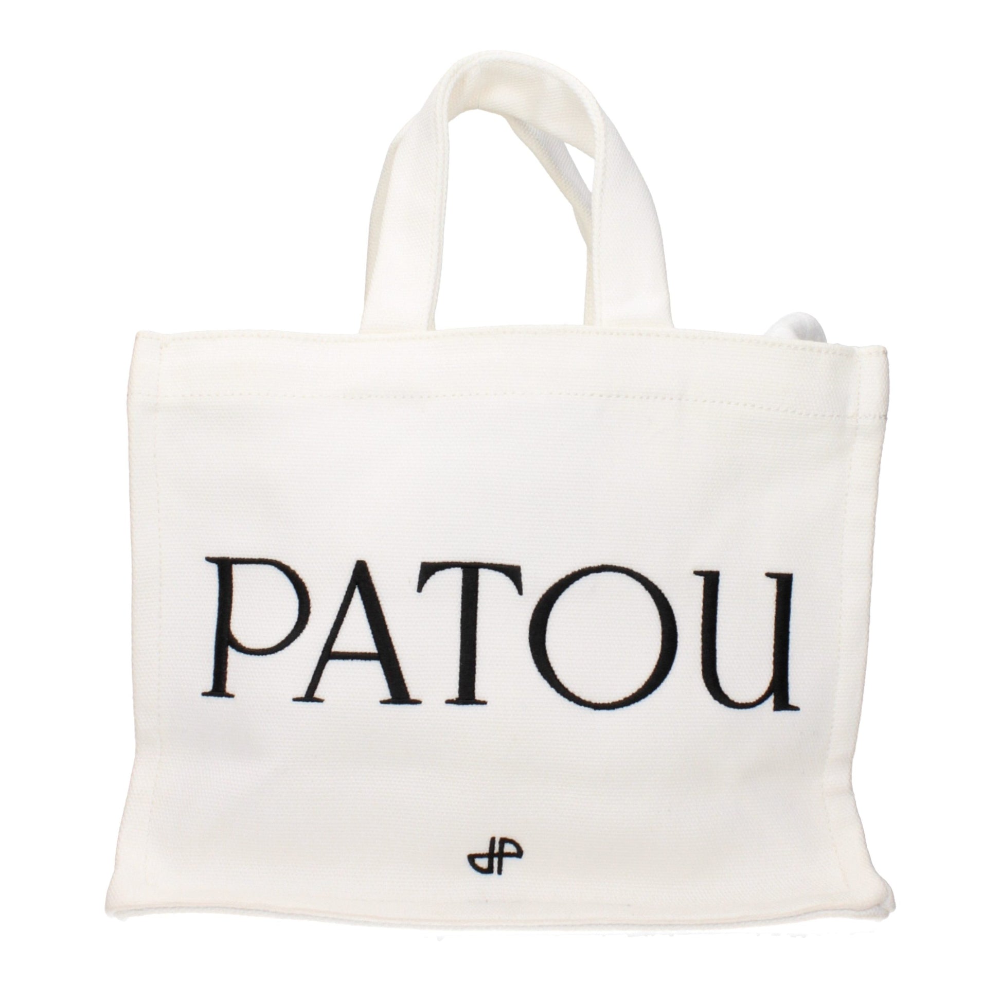 Patou White Fabric Handbag