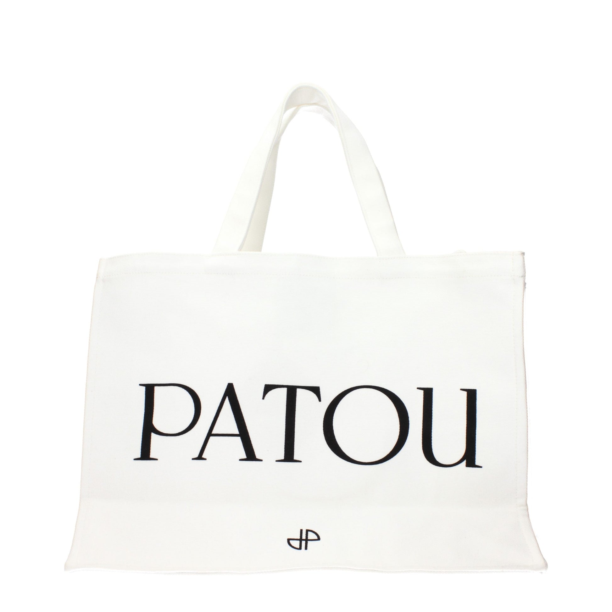 Patou White Fabric Handbag