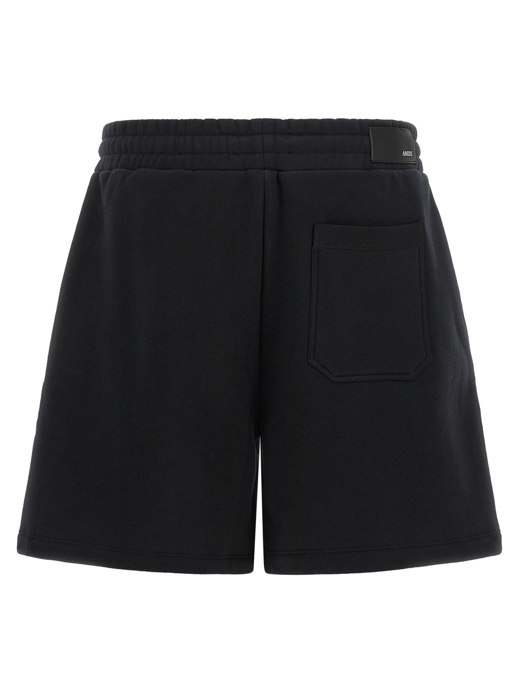 Amiri Black Cotton Bermuda Shorts