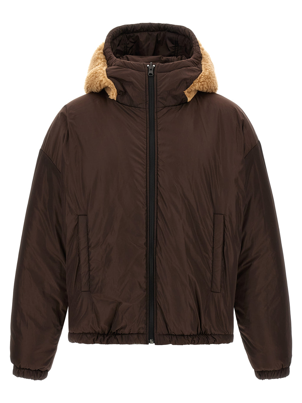 Dsquared² Brown Polyester Bomber