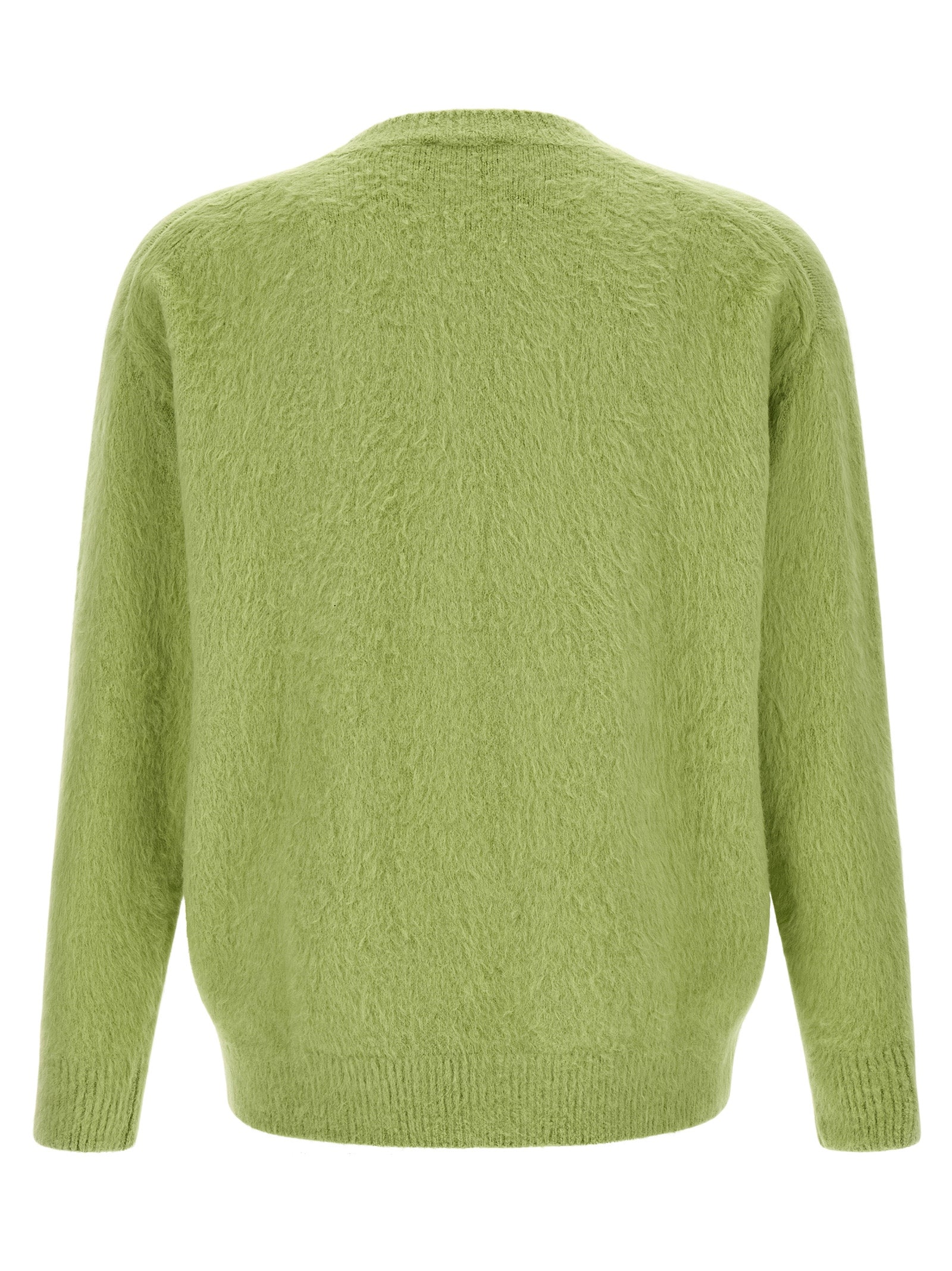 Roberto Collina Bicolor Cotton Cardigan