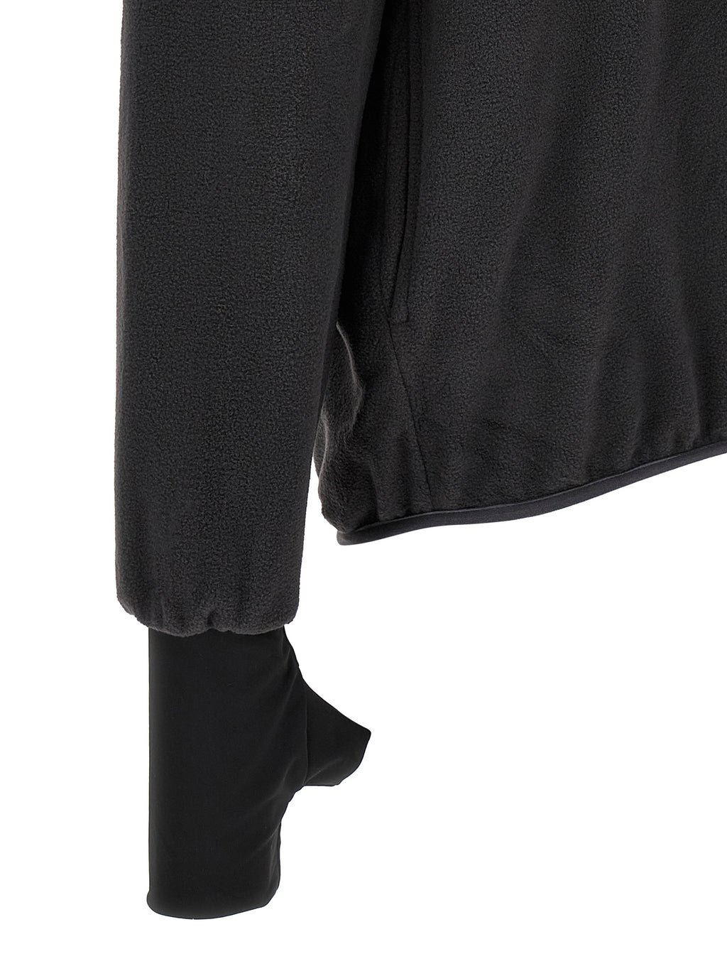 Entire Studios Black Polyester Sweatshirt