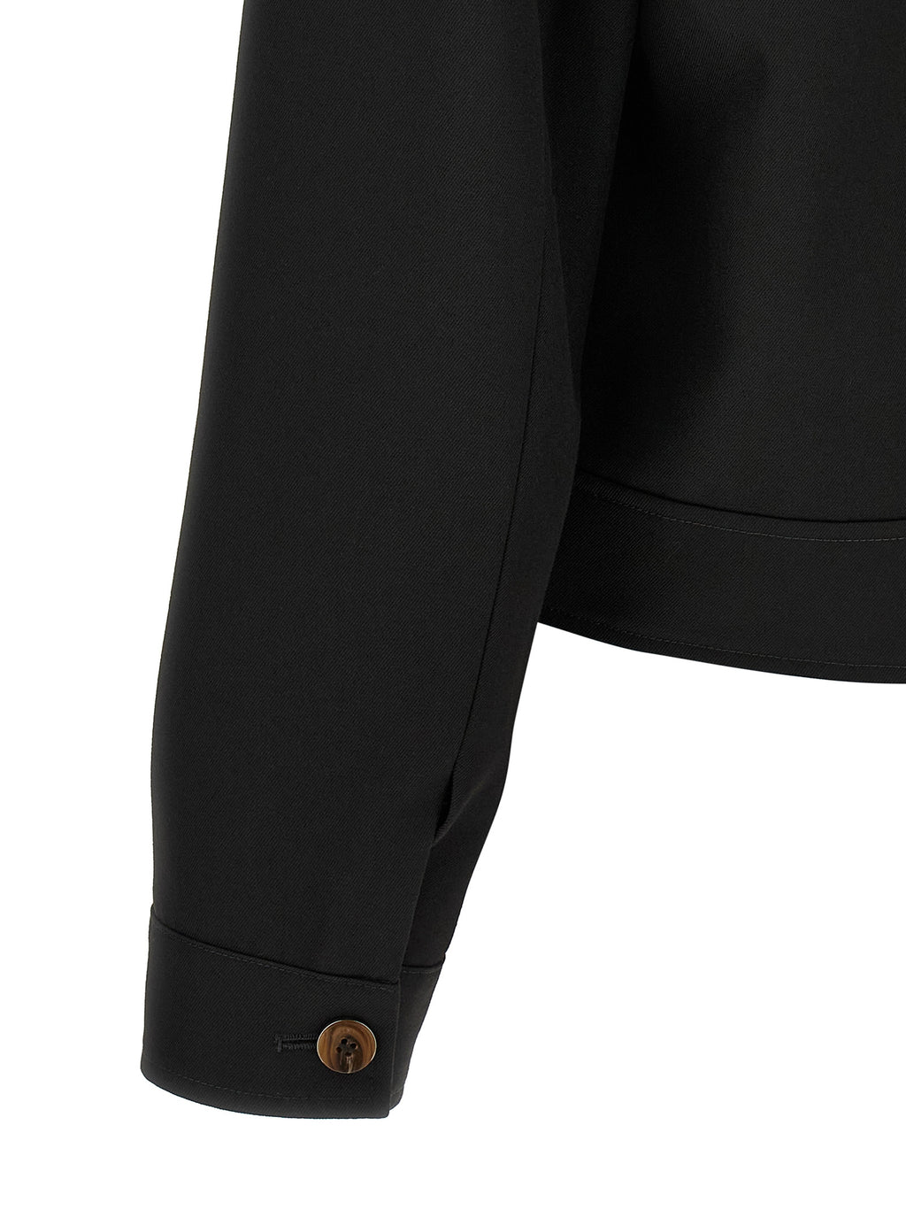 Amiri Black Polyester Full-Length Jacket