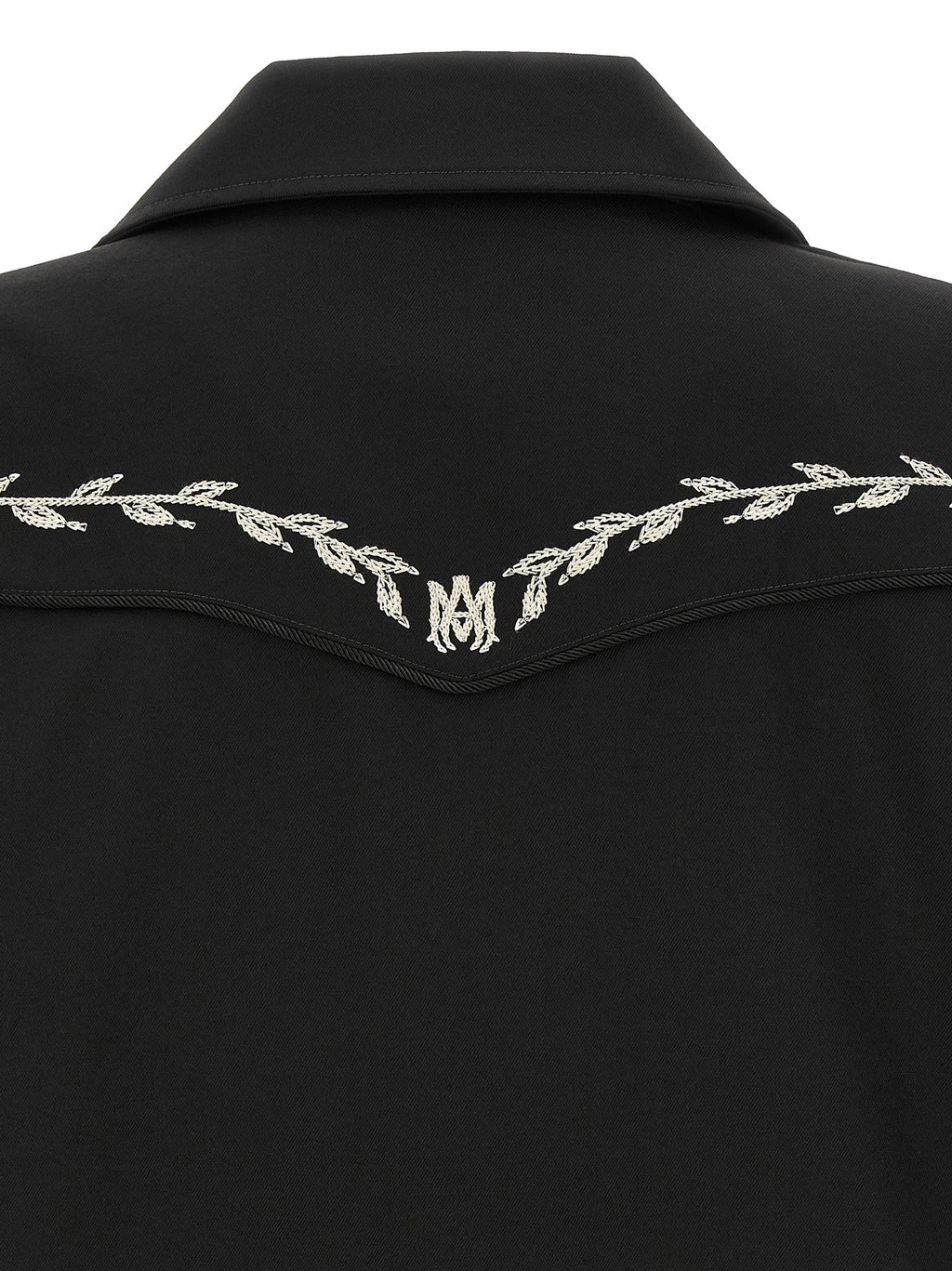 Amiri Black Polyester Full-Length Jacket