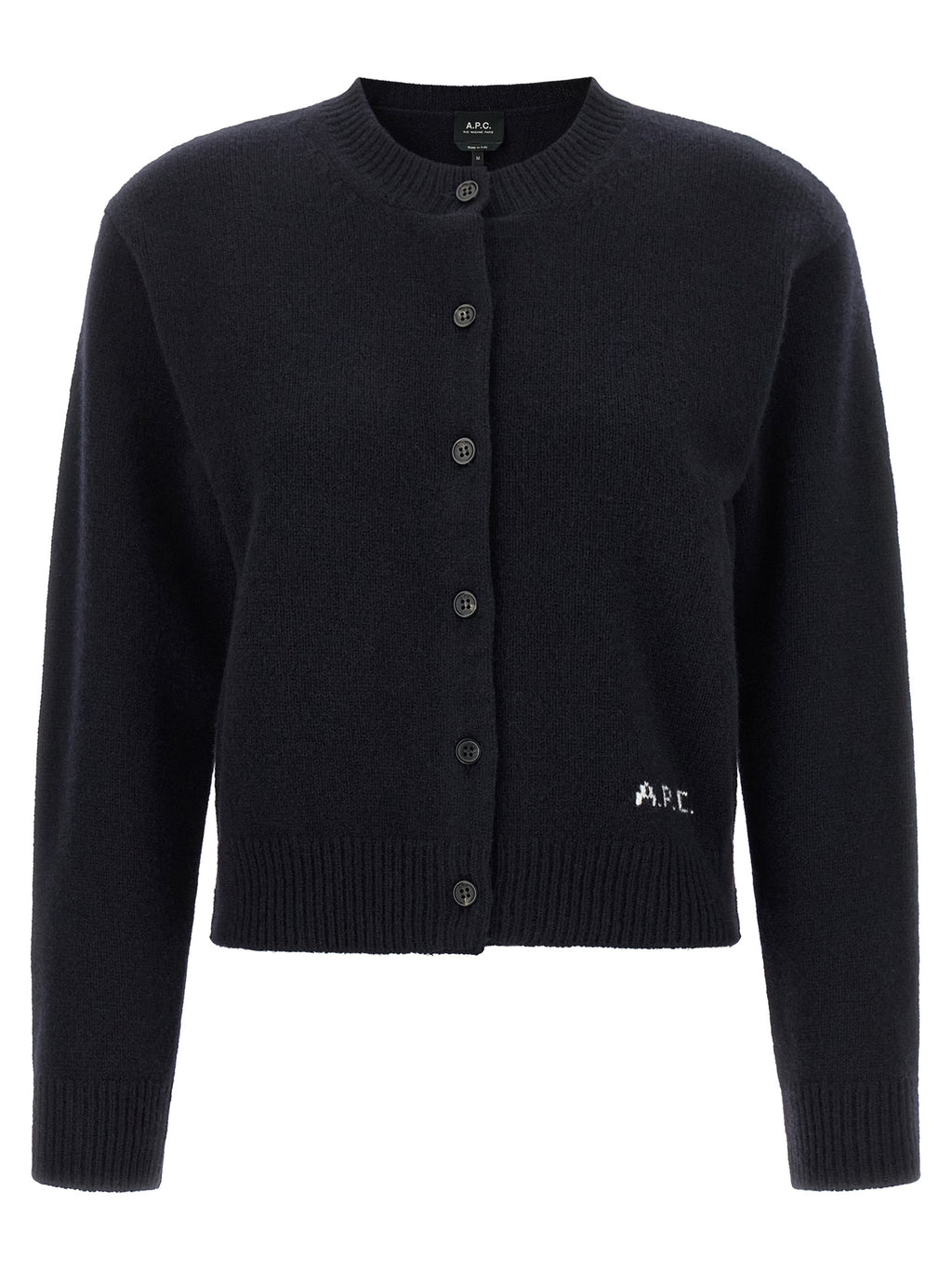 A.P.C. Blue Wool Cardigan