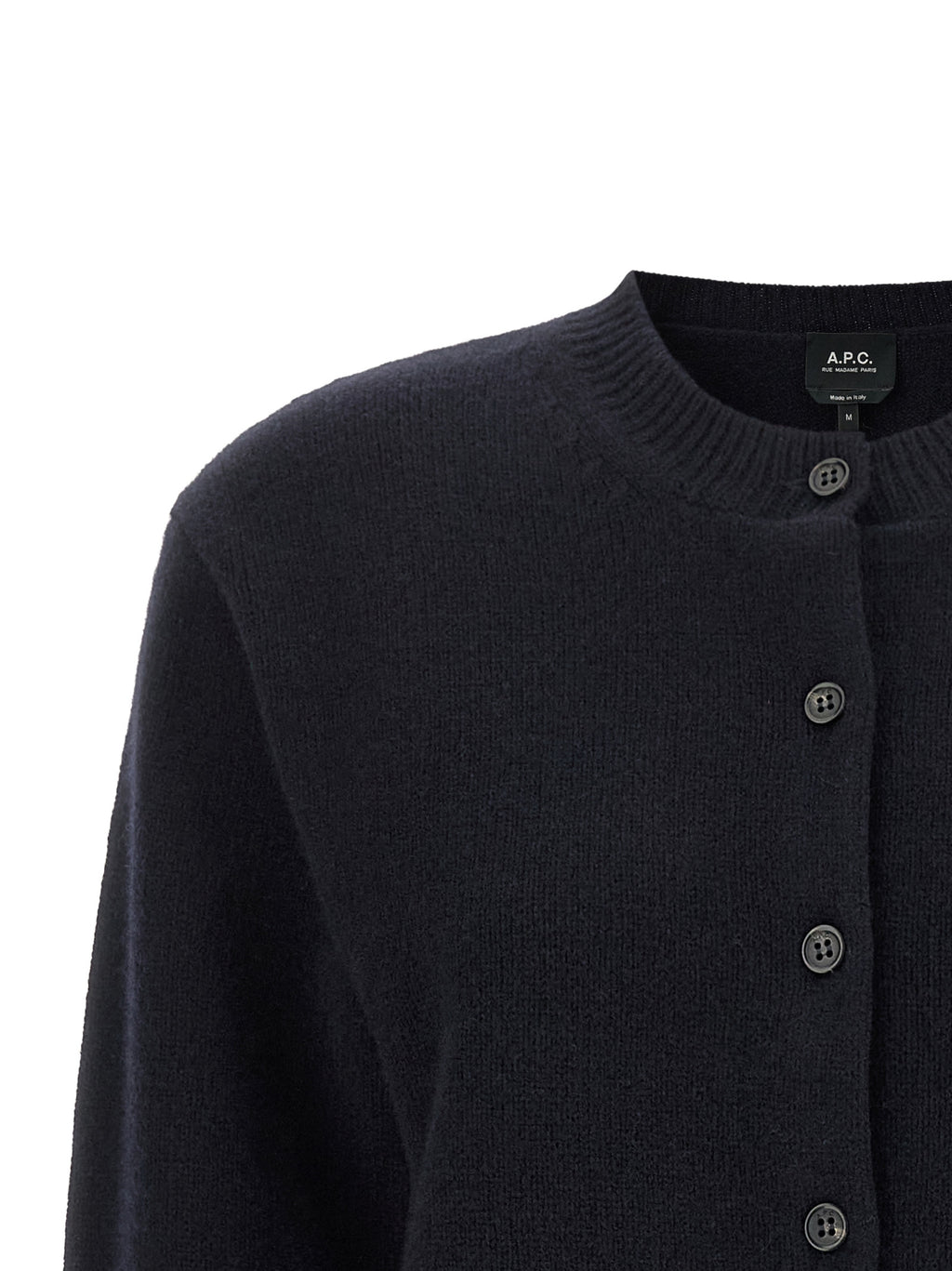 A.P.C. Blue Wool Cardigan