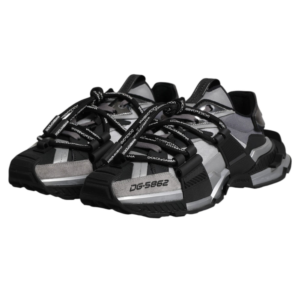 Dolce & Gabbana Multicolor Panelled Space Sneakers Men L-39 R-39.5 Shoes
