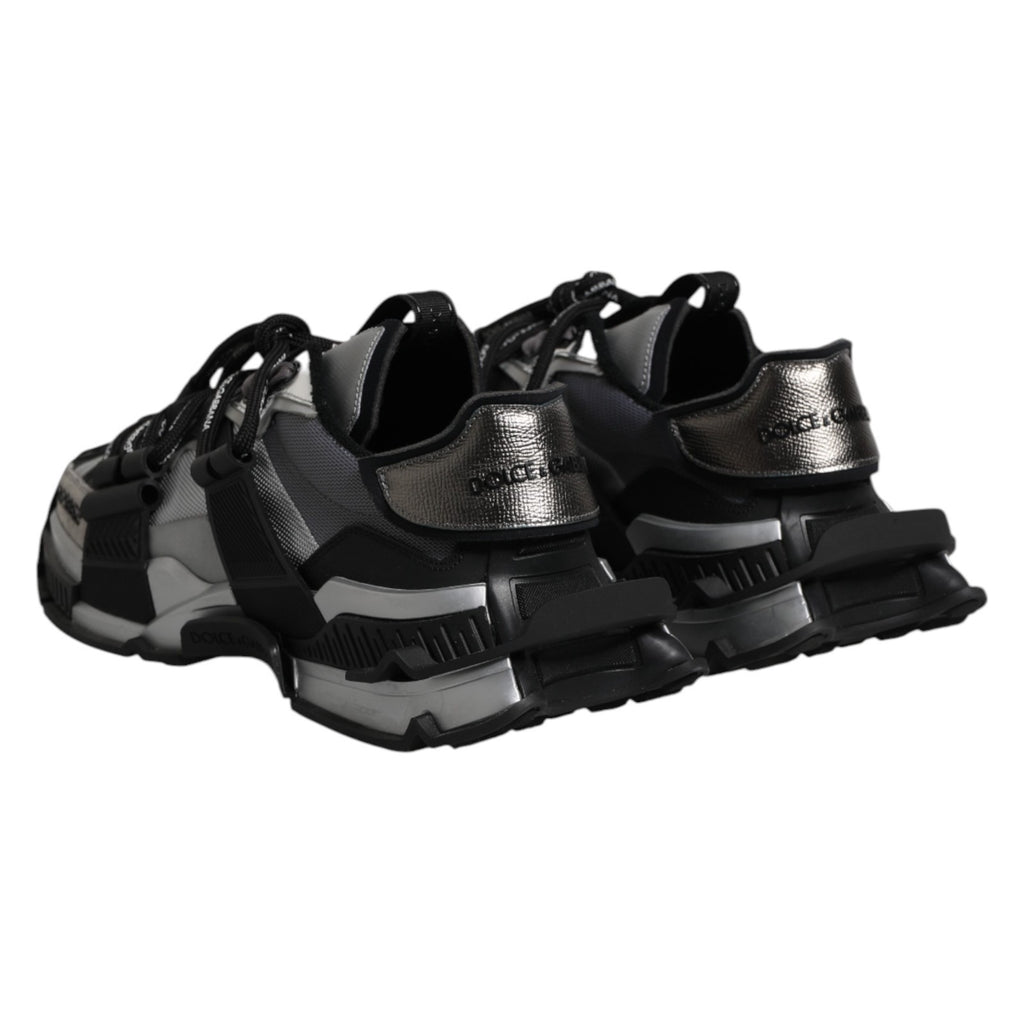 Dolce & Gabbana Multicolor Panelled Space Sneakers Men L-39 R-39.5 Shoes