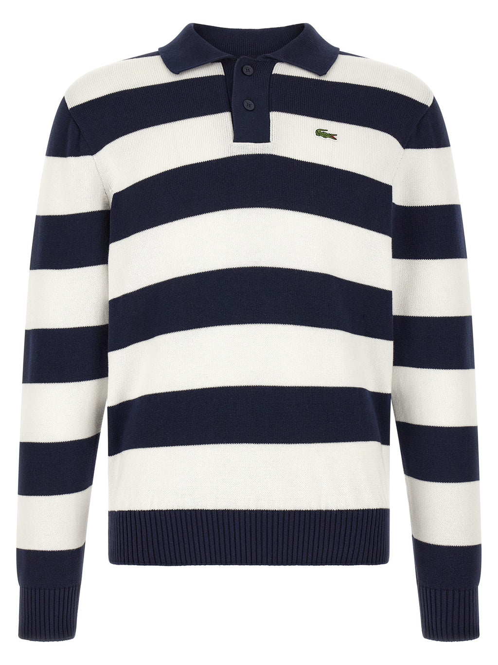 Lacoste White Cotton Cardigan