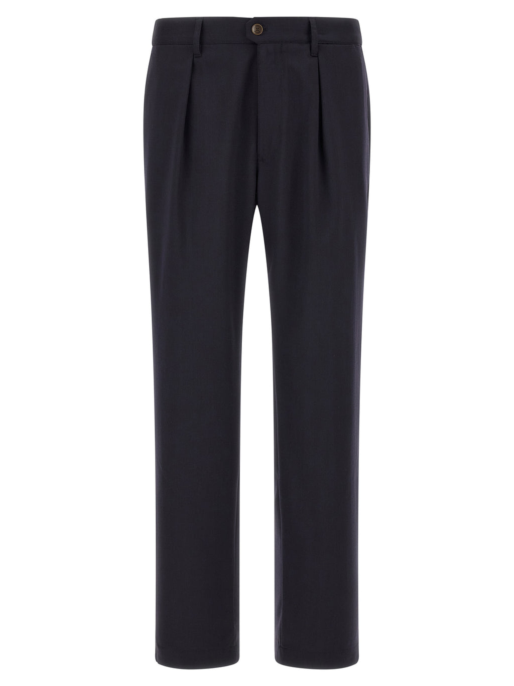 Incotex Blue Polyester Dress Pants