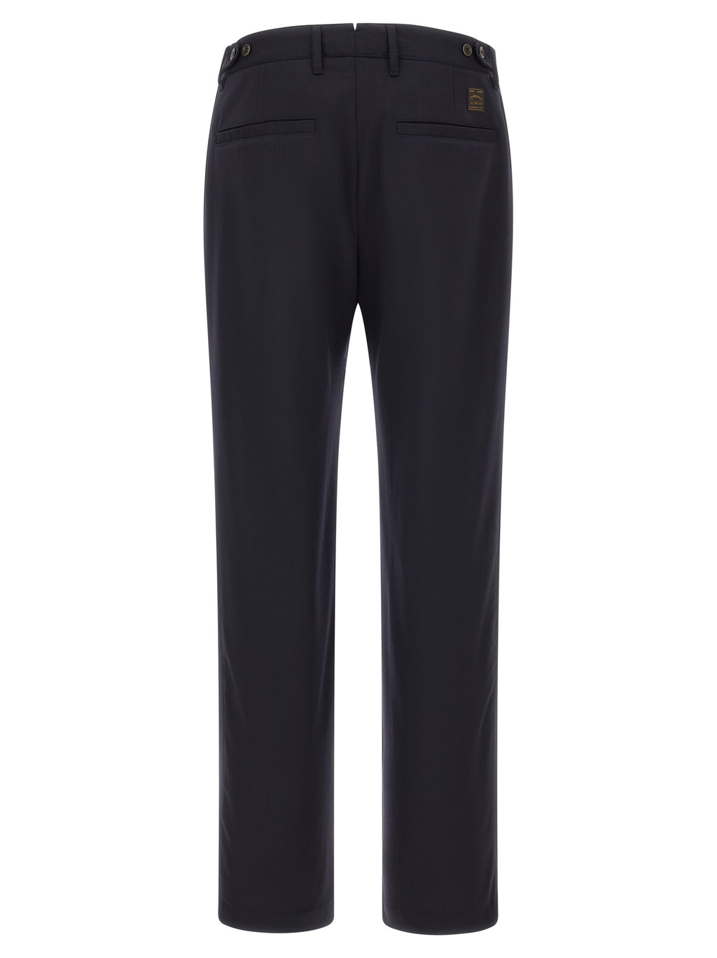 Incotex Blue Polyester Dress Pants