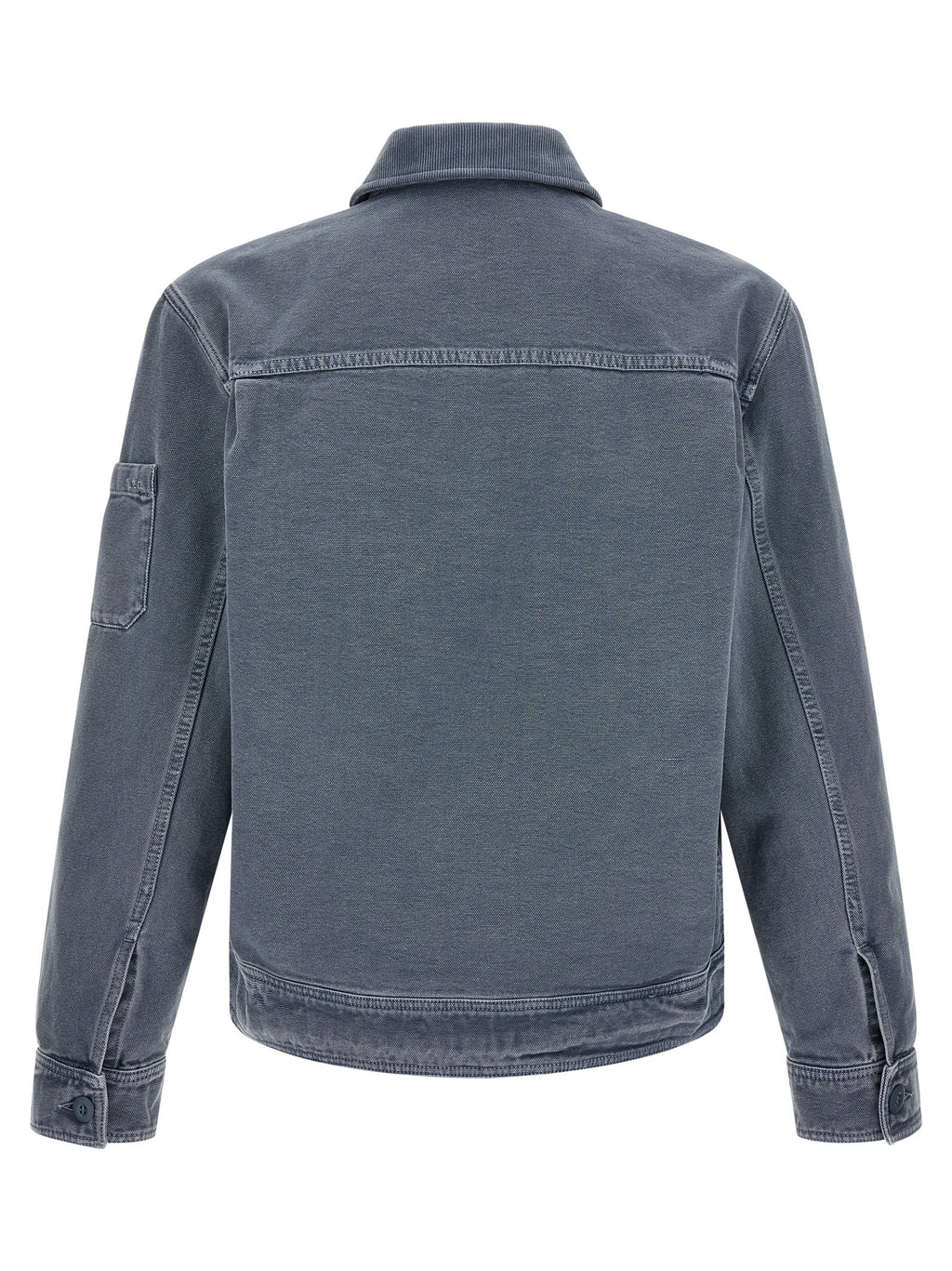A.P.C. Gray Cotton Denim Jacket