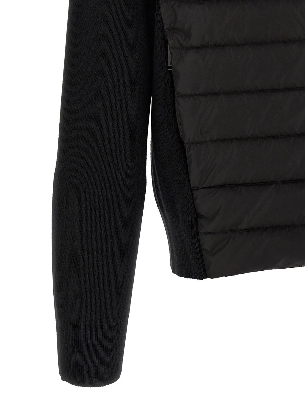 Canada Goose Black Wool Full-Length Jacket