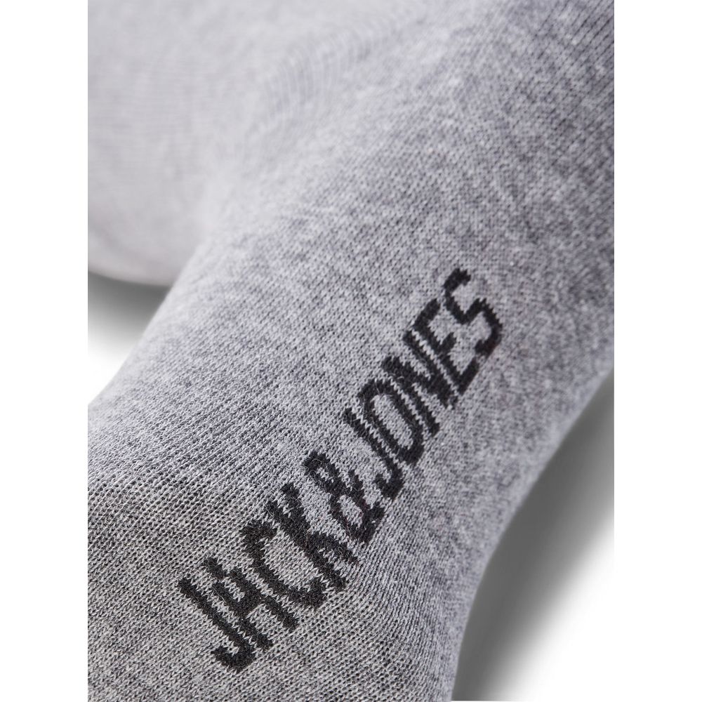 Jack Jones Gray Cotton Socks