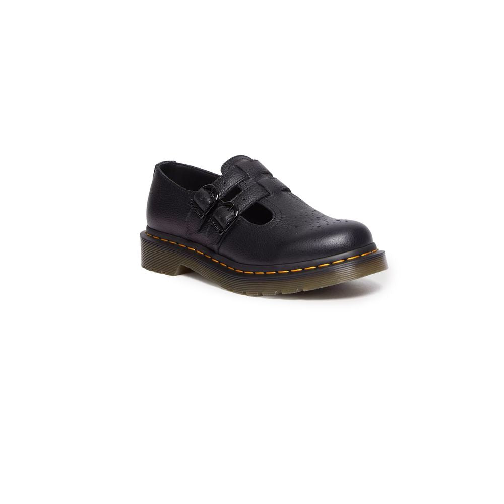Dr. Martens Black Leather Platform Pumps