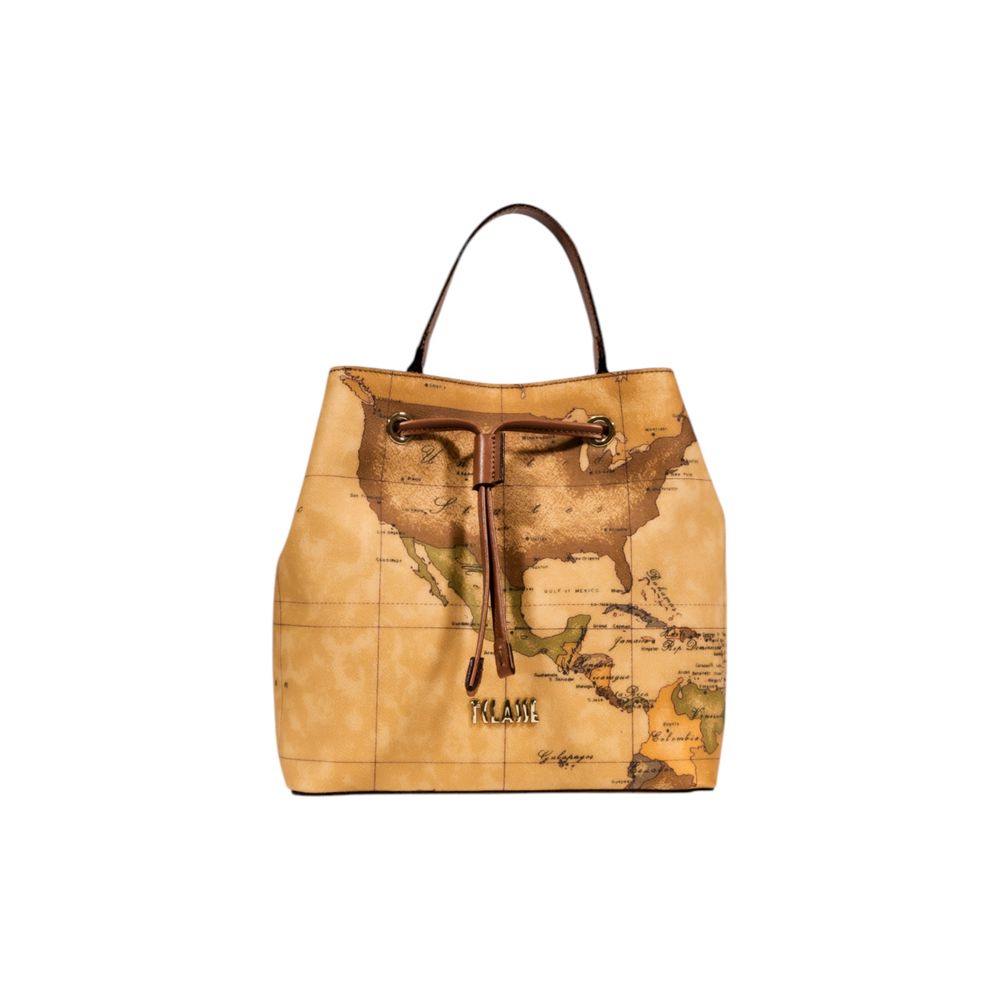 Alviero Martini Prima Classe Beige Leather Handbag