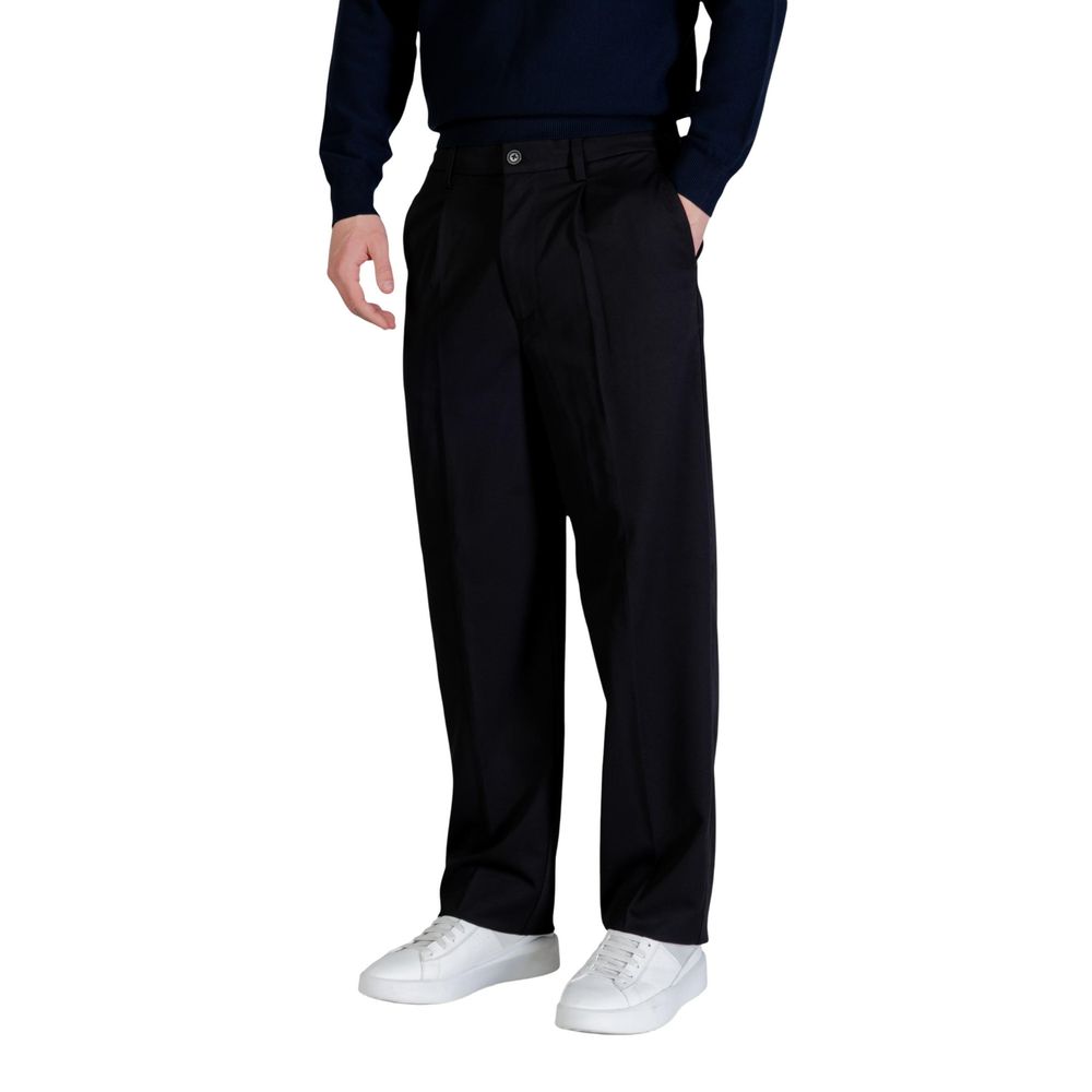 Only & Sons Black Recycled Polyester Casual Pants