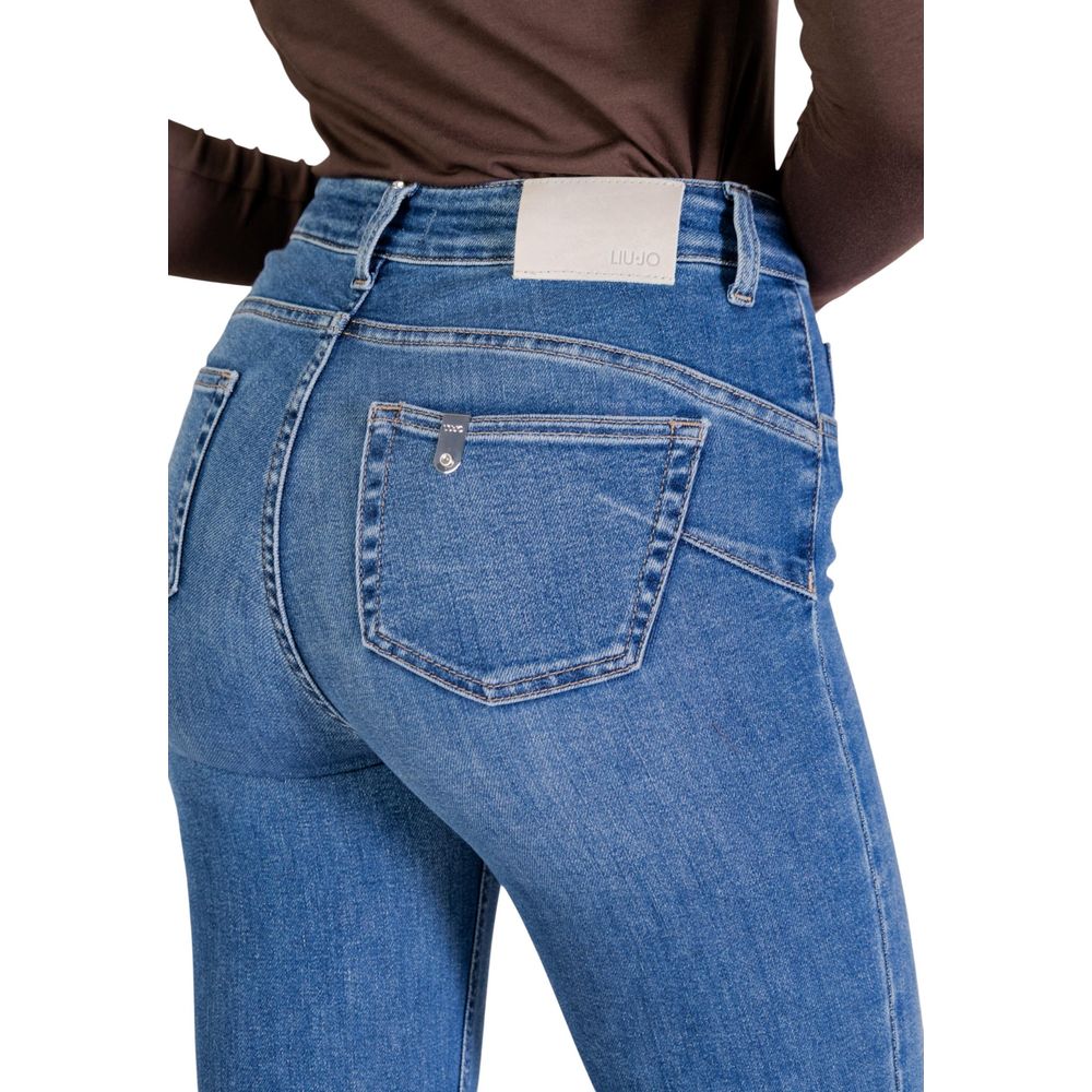 Liu Jo Blue Cotton Skinny Jeans
