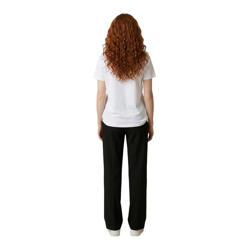 Liu Jo Weißes Baumwoll-T-Shirt