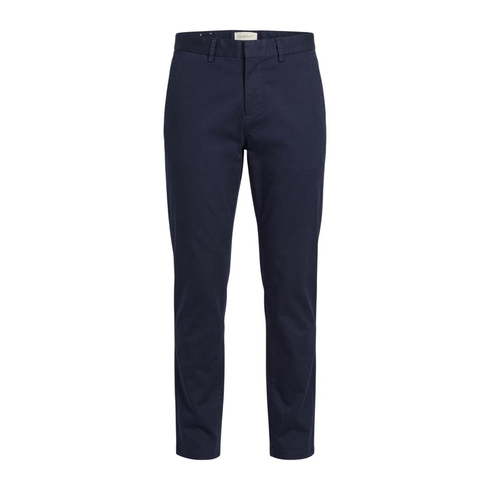Gant Blue Cotton Skinny Pants