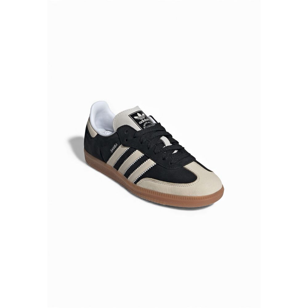 Adidas Originals Sneaker aus schwarzem Leder mit niedrigem Schaft
