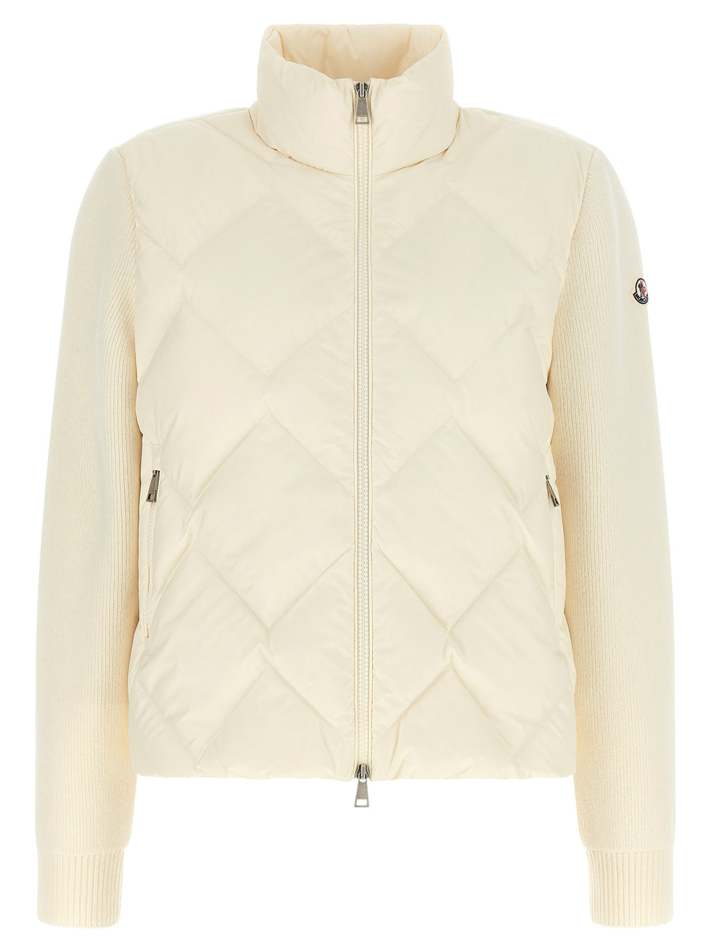 Moncler White Polyester Cardigan