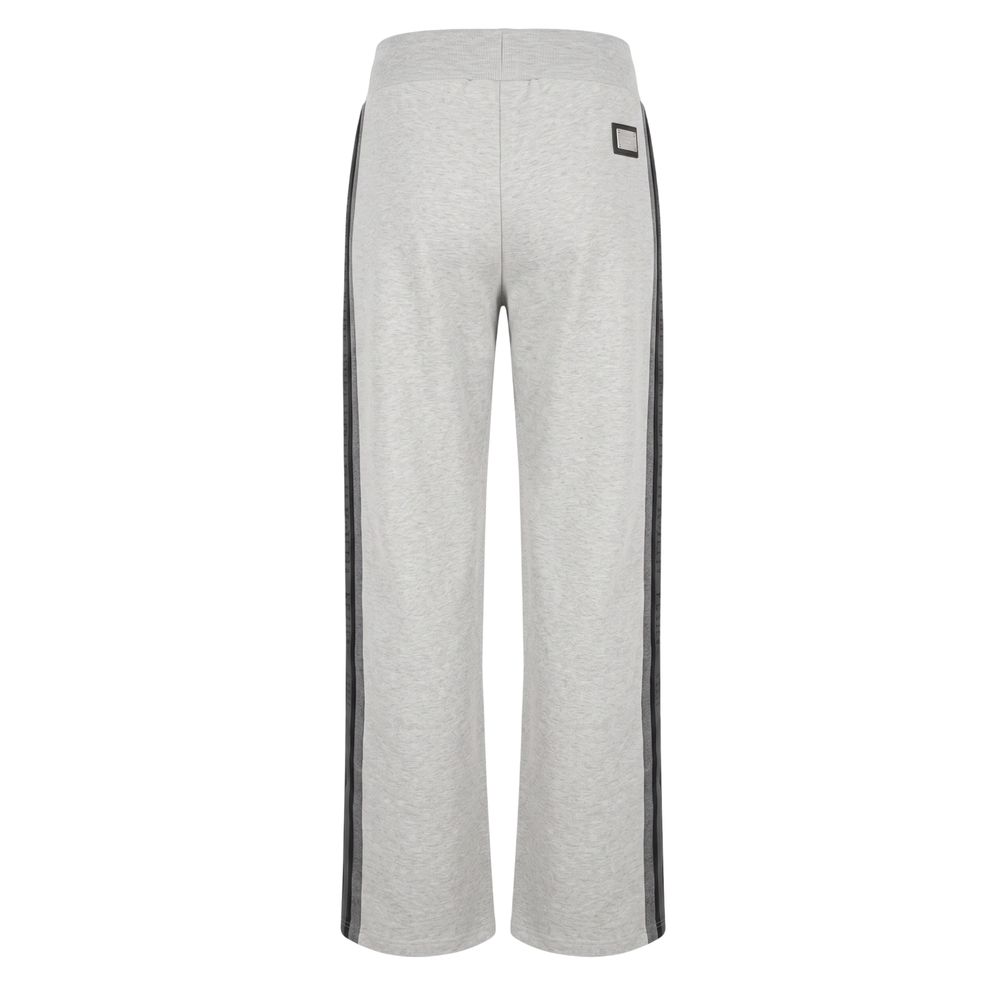 Philipp Plein Grey Cotton Women's Pants
