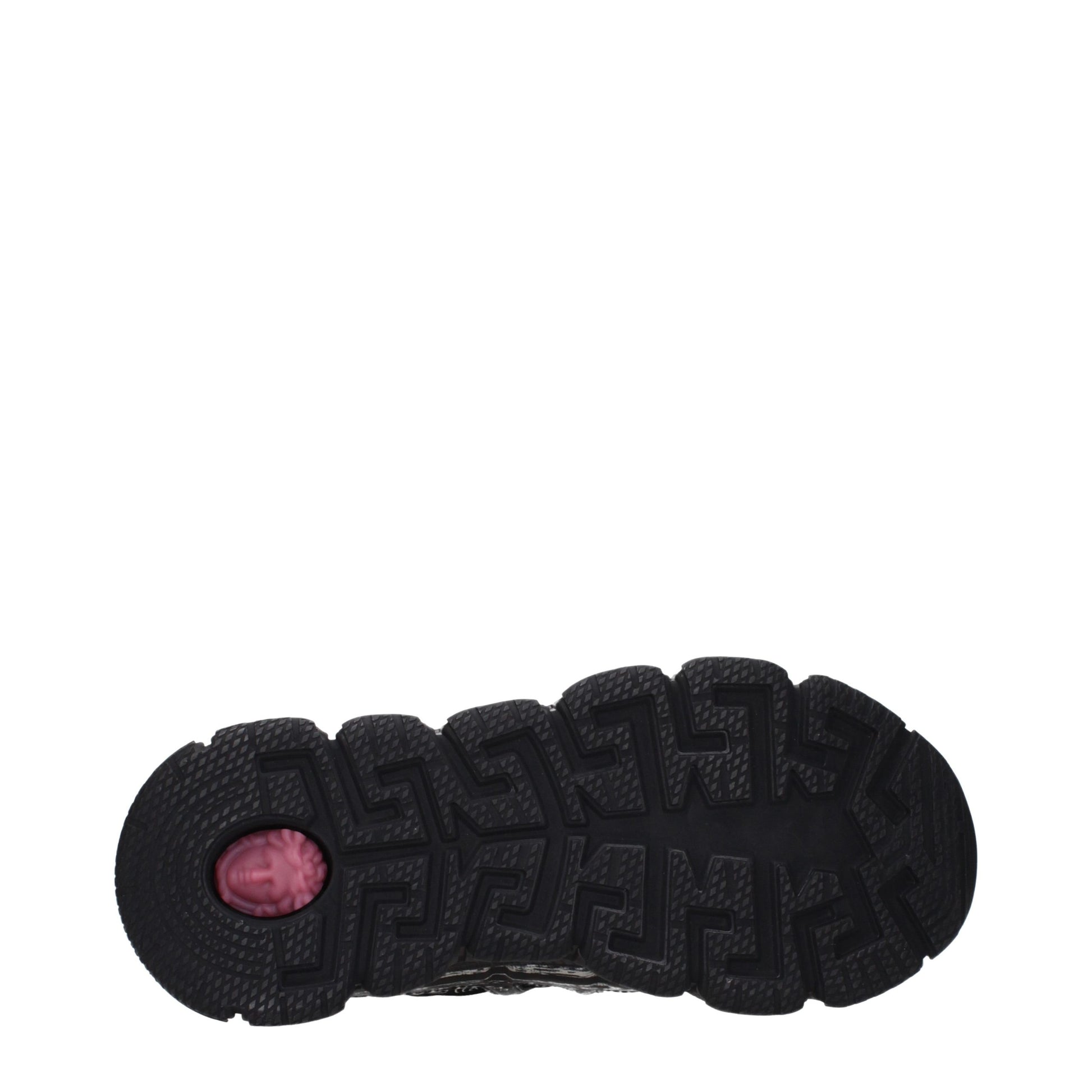 Versace Black Fabric Athletic Sneakers
