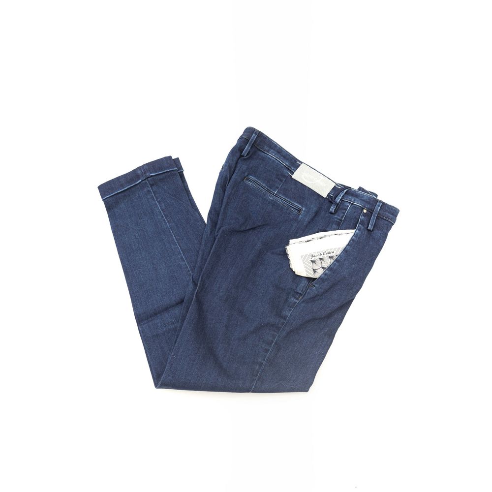 Jacob Cohen Blaue Baumwollhose für Damen