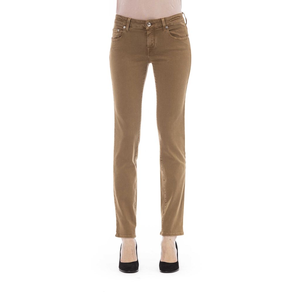 Jacob Cohen Beige Baumwoll-Jeans für Damen