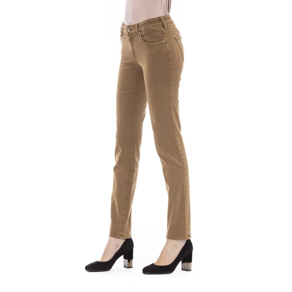 Jacob Cohen Beige Baumwoll-Jeans für Damen