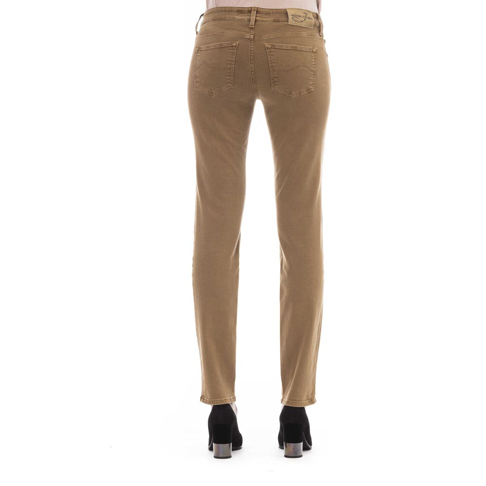 Jacob Cohen Beige Baumwoll-Jeans für Damen