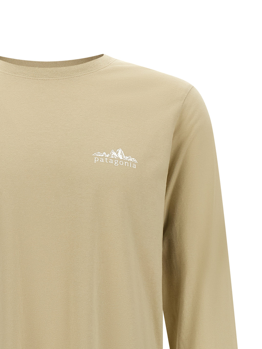 PATAGONIA Beiges Baumwoll-T-Shirt