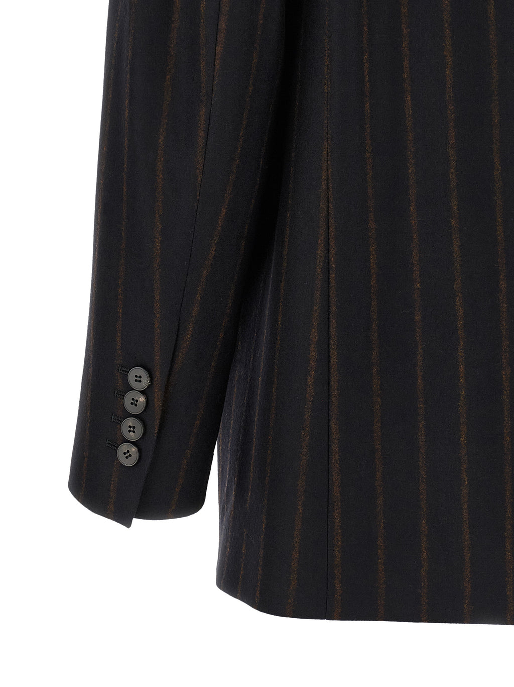 Alberto Biani Blue Wool Blazer