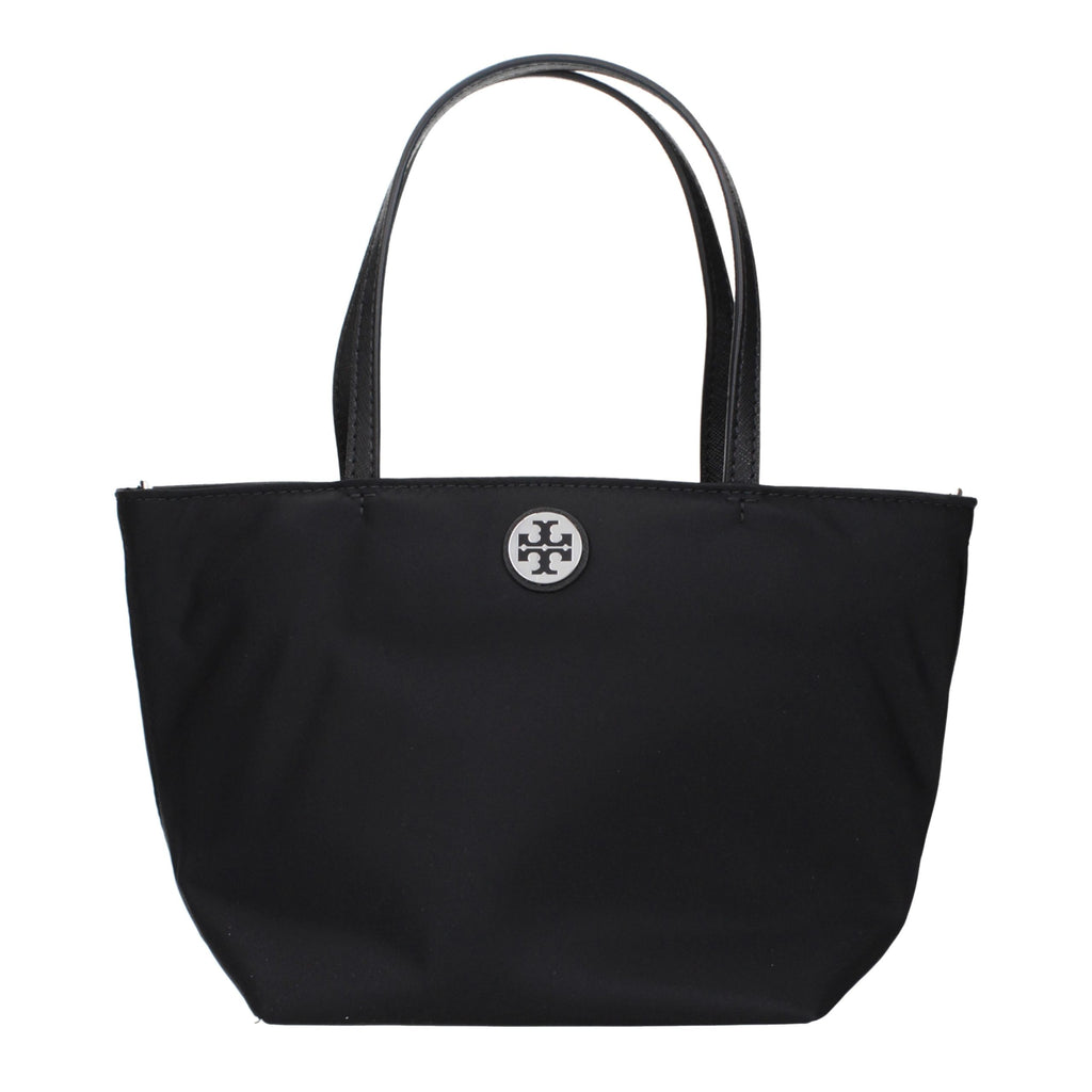 Tory Burch Schwarze Nylon-Handtasche
