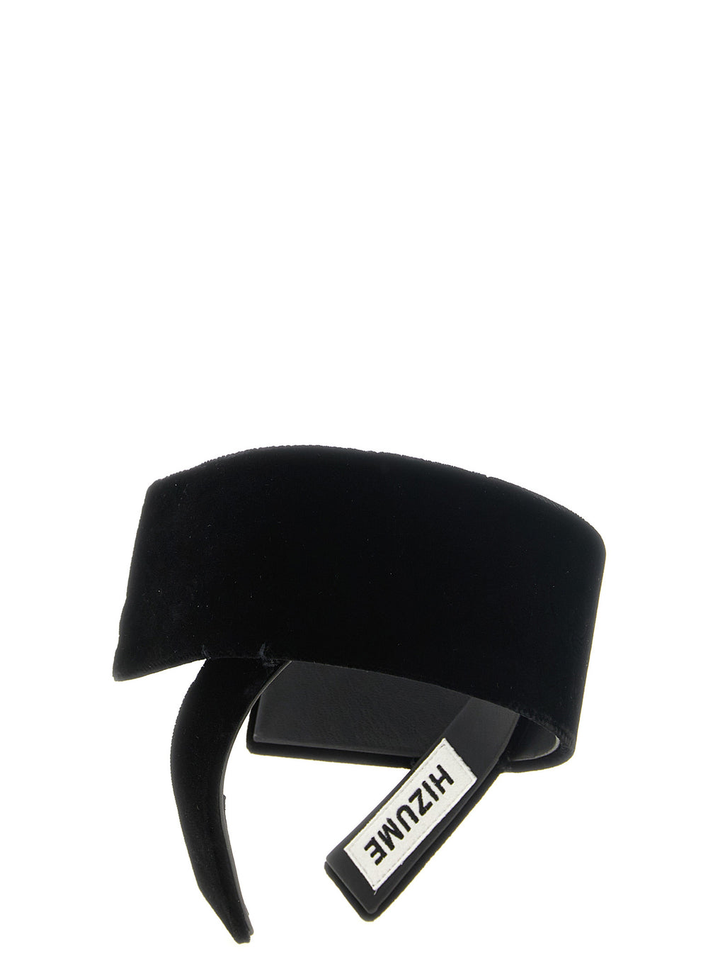 Comme Des Garçons Schwarzes Viskose-Haarband