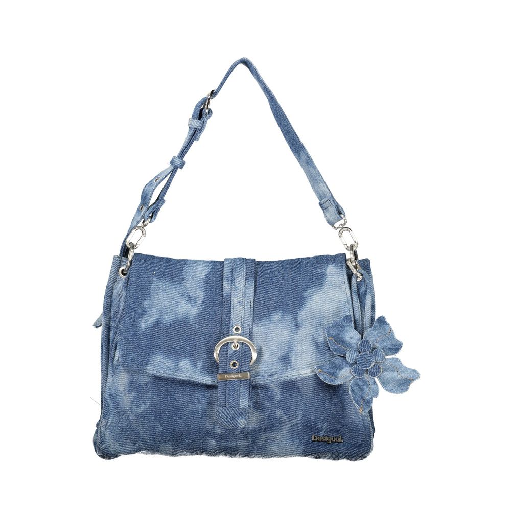 Desigual Damen-Baumwolltasche, Blau
