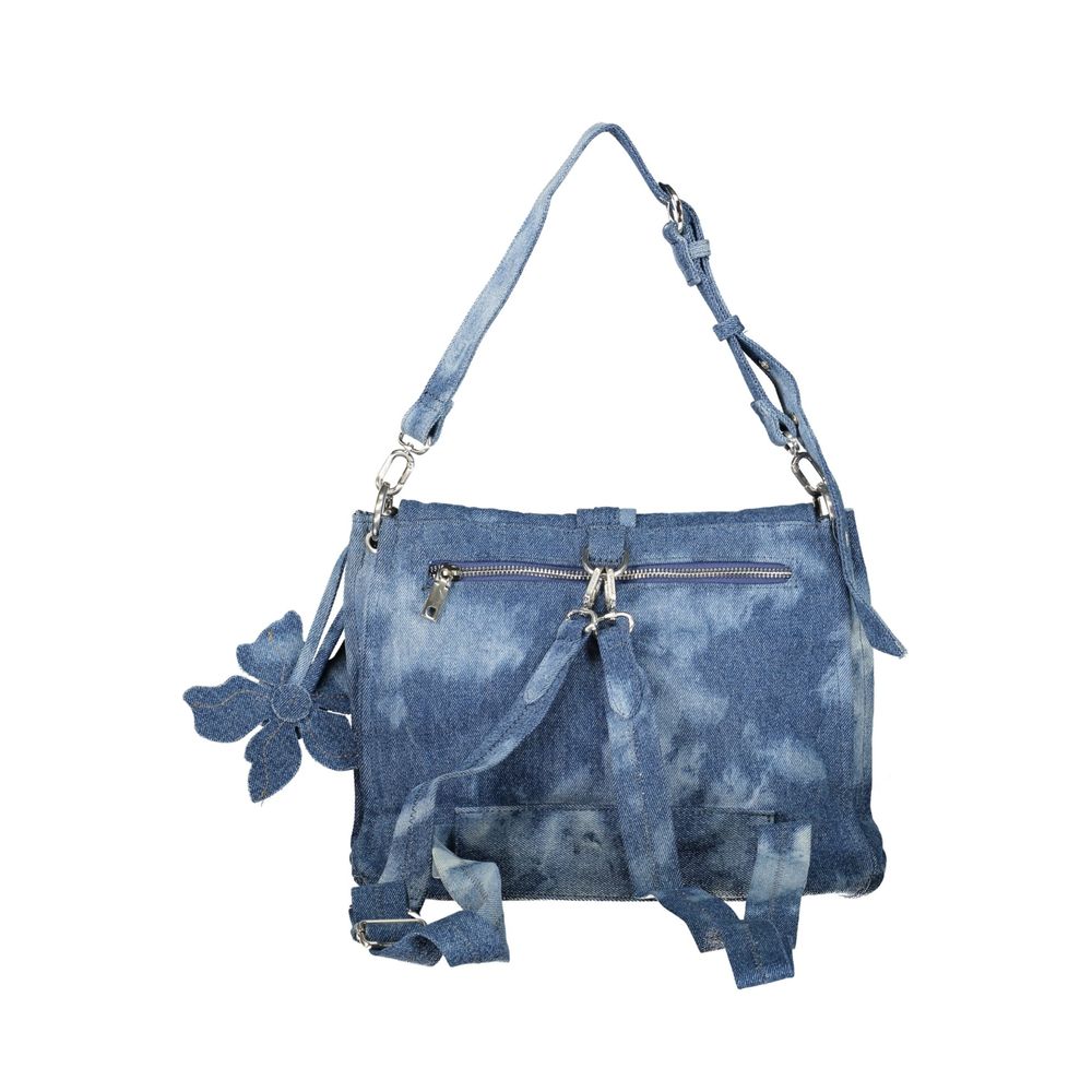 Desigual Damen-Baumwolltasche, Blau