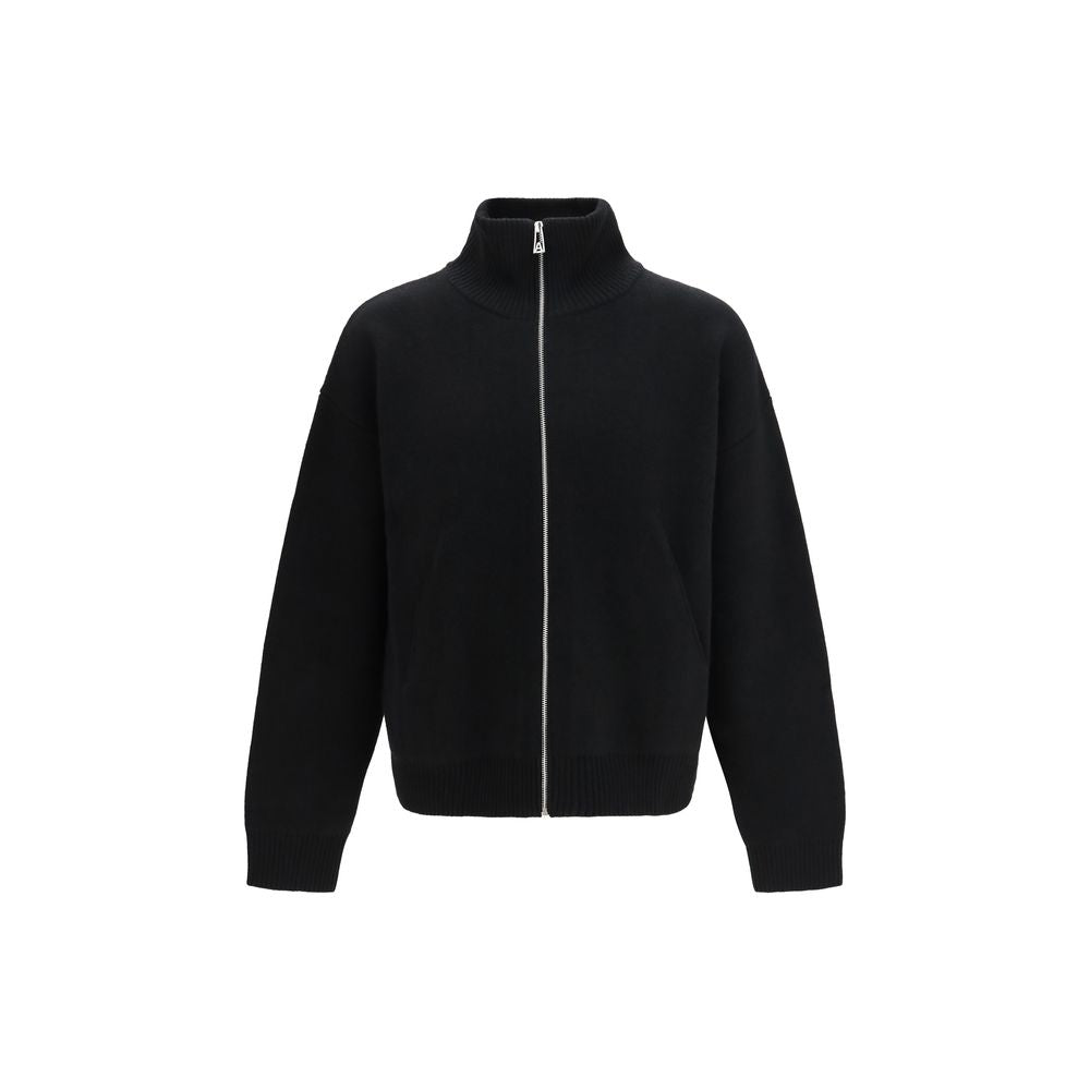 Axel Arigato Schwarzes Wolle Oves Aries Sweatshirt
