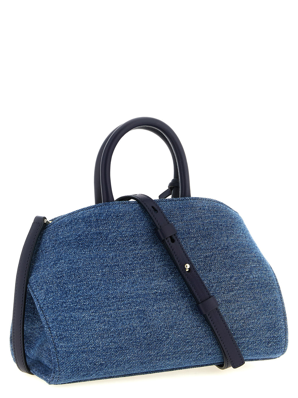 Ferragamo Handtasche aus blauem Stoff