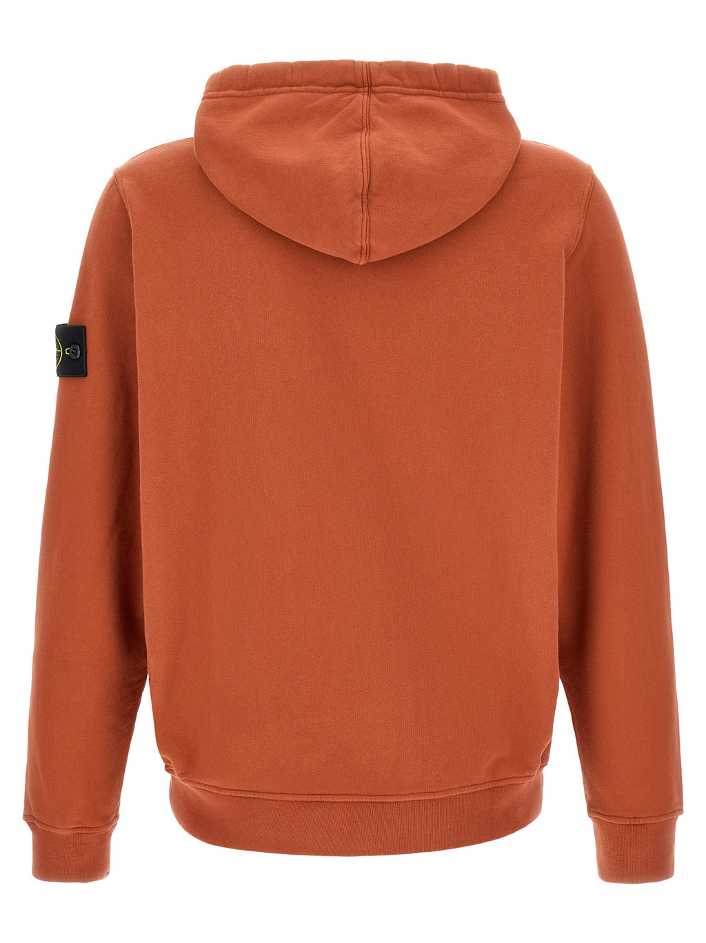 Stone Island Orange Baumwoll-Sweatshirt