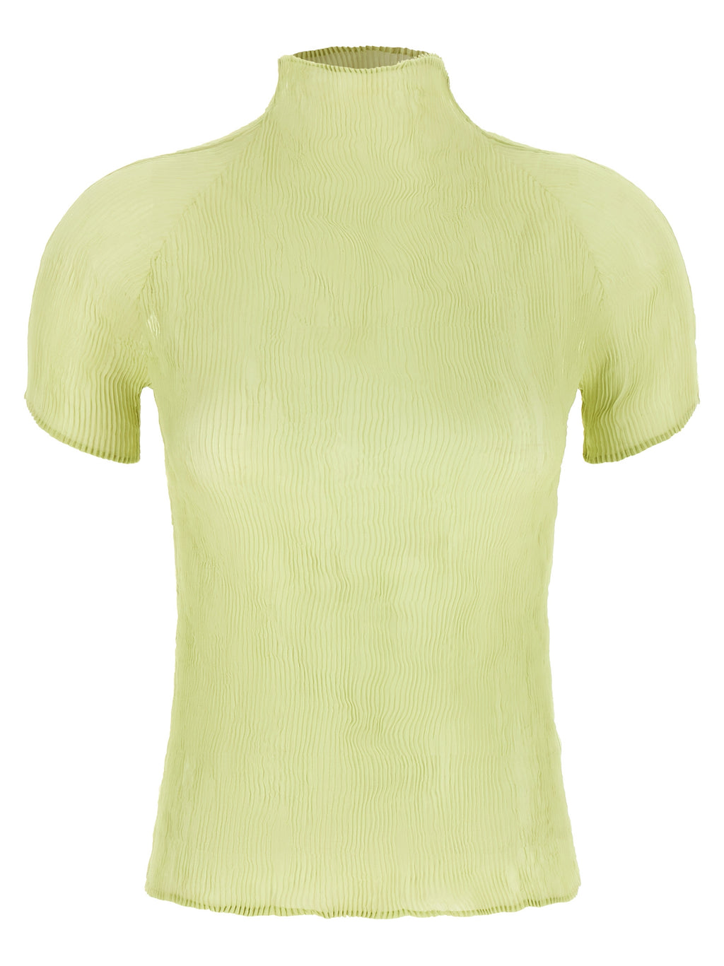 Issey Miyake Bicolor-Polyester-T-Shirt