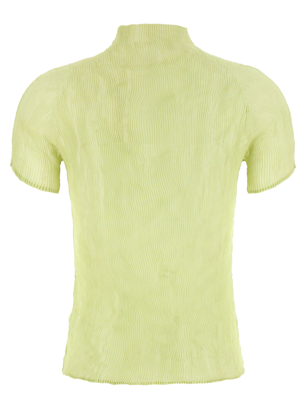Issey Miyake Bicolor-Polyester-T-Shirt