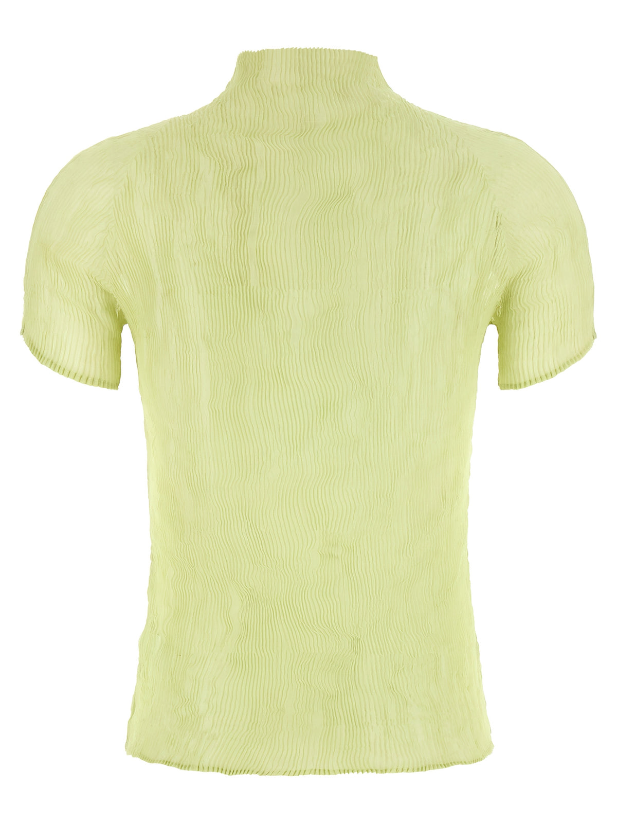 Issey Miyake Bicolor-Polyester-T-Shirt