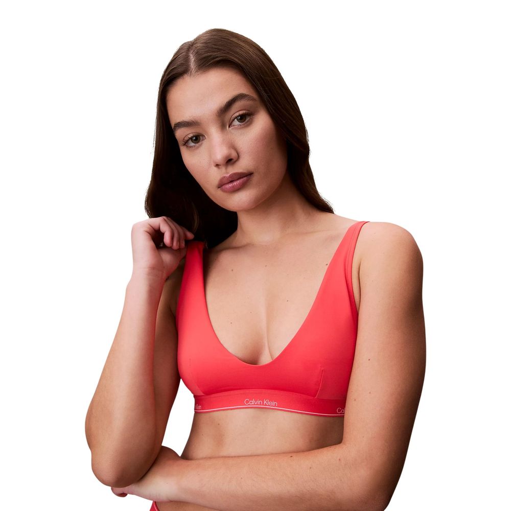 Calvin Klein Jeans Orange Bikini aus recyceltem Polyester