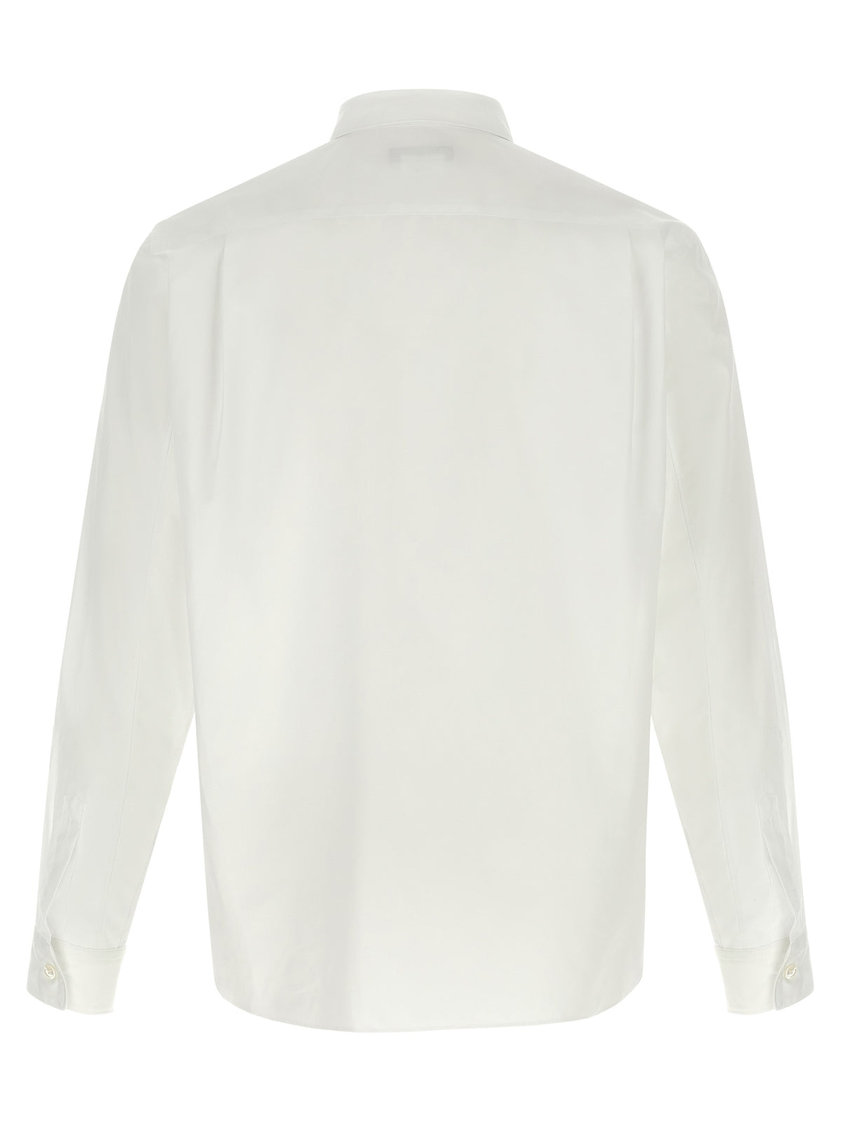 Comme Des Garçons Weiße Baumwollbluse
