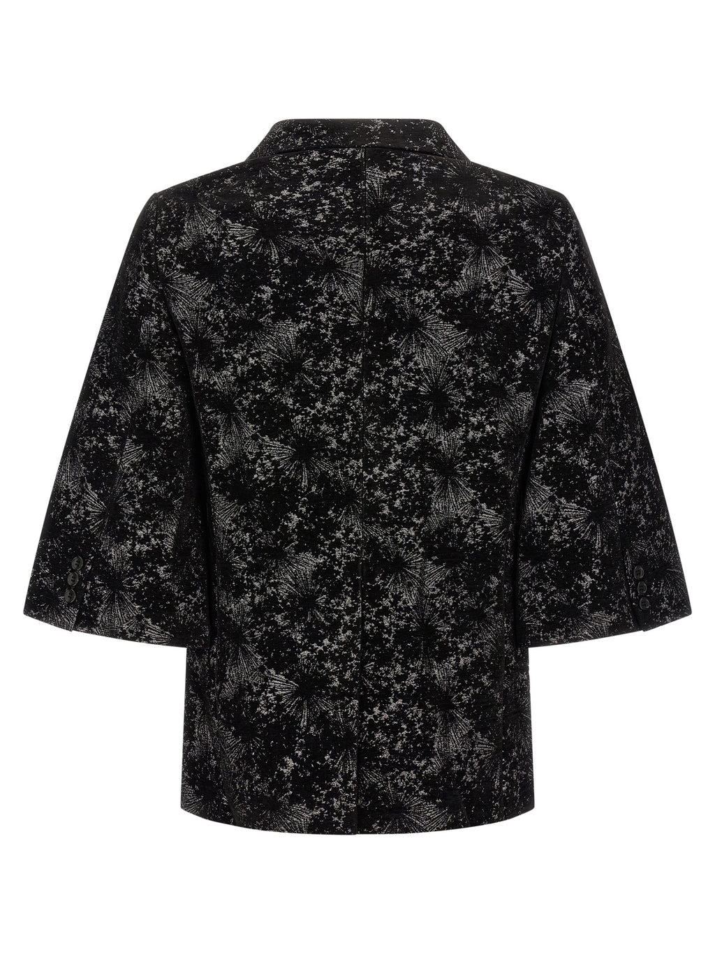 Comme Des Garçons Schwarzer Polyester-Blazer