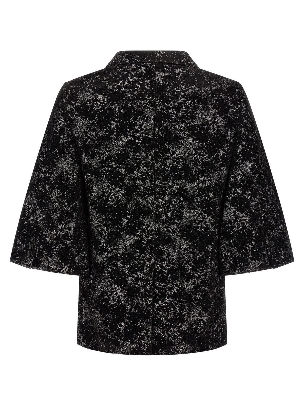 Comme Des Garçons Schwarzer Polyester-Blazer
