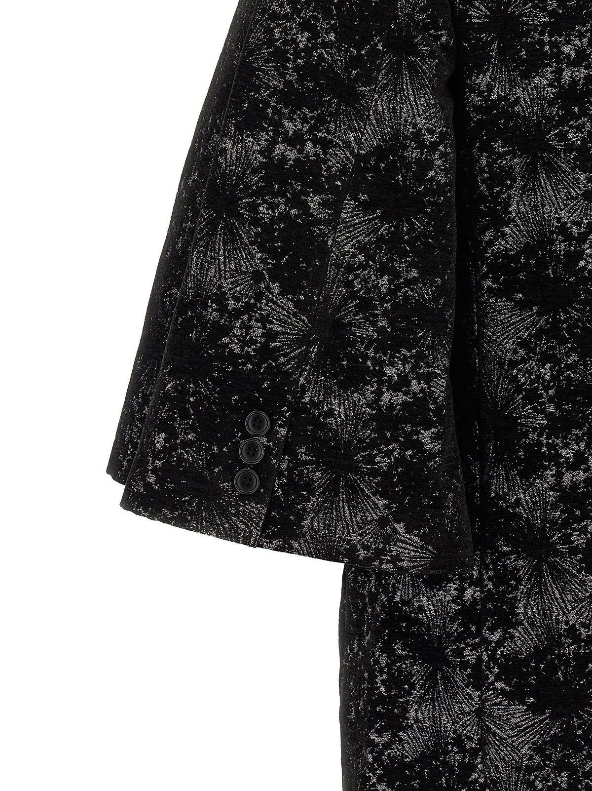 Comme Des Garçons Schwarzer Polyester-Blazer